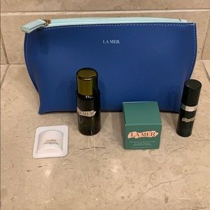 La Mer set - bag with 3 items and sample